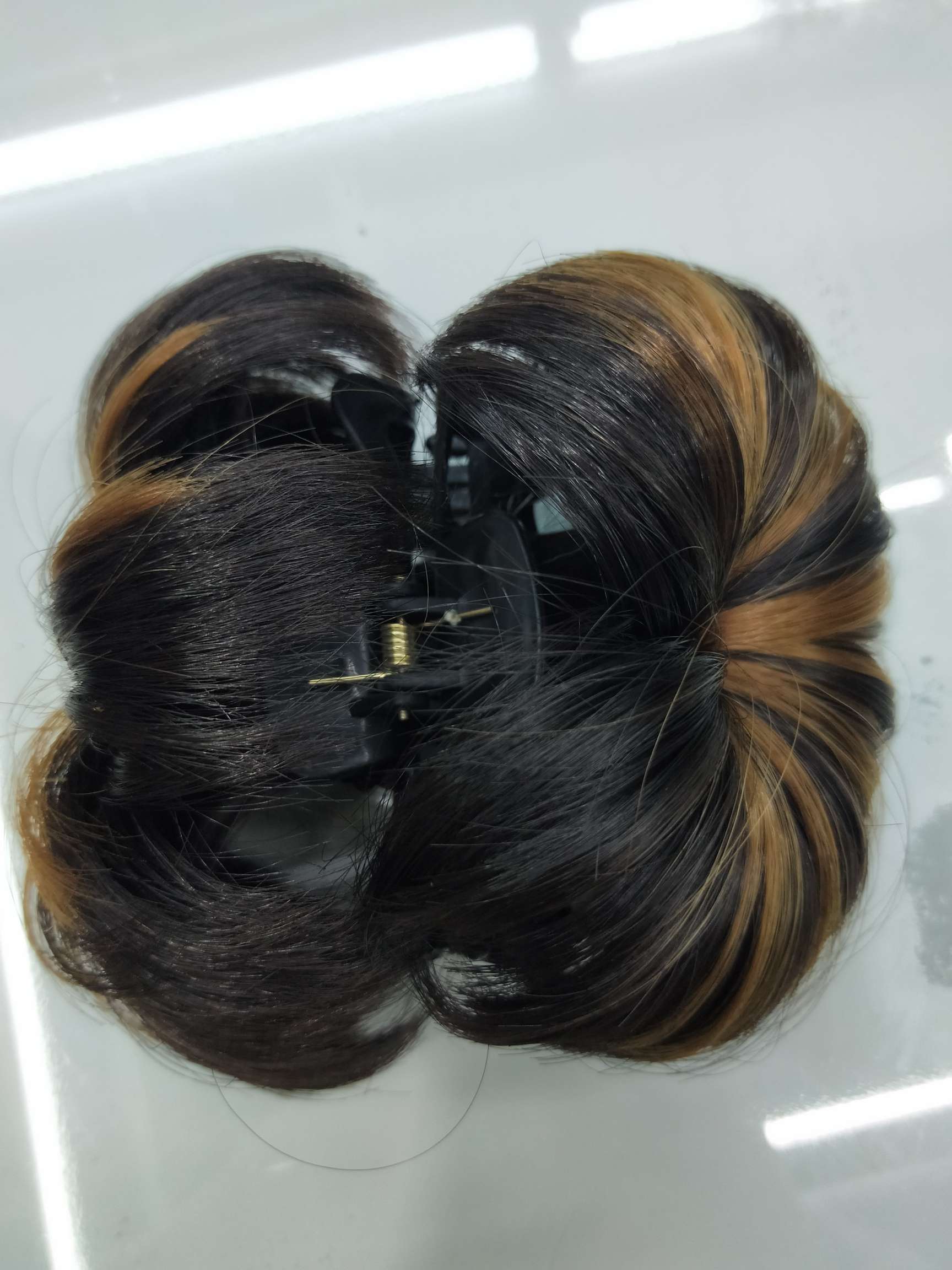 Single flower wig clip highlights fashion high temperature silk thumbnail