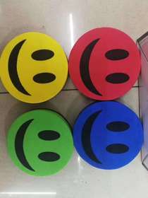 Magnetic color pVC white eraser