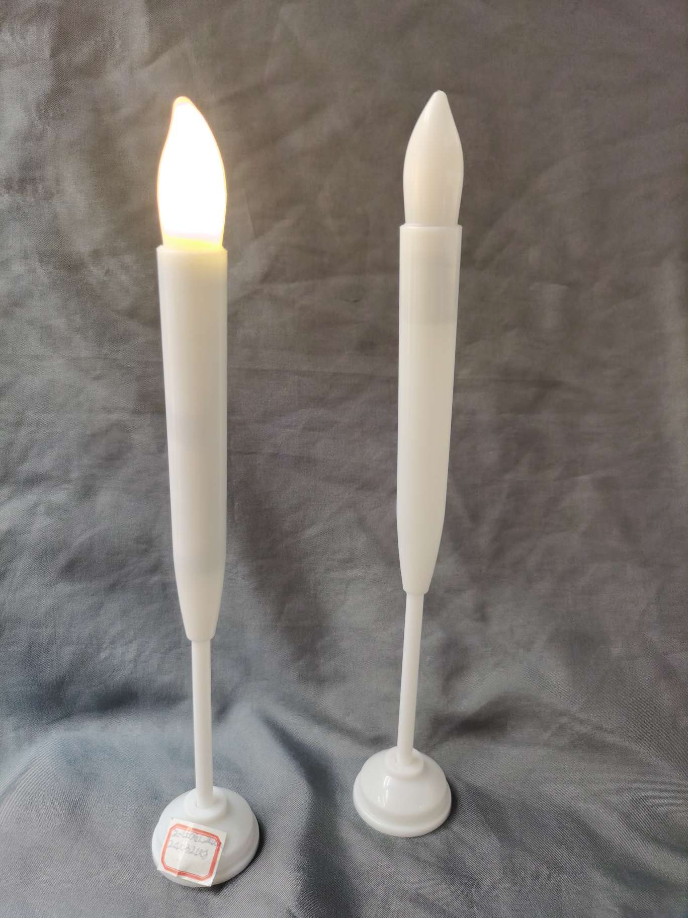 led electronic candle light, electronic long pole wax simulation candle light, dinner, church, festival, birthday decoration, Buddha offering lamp 1
