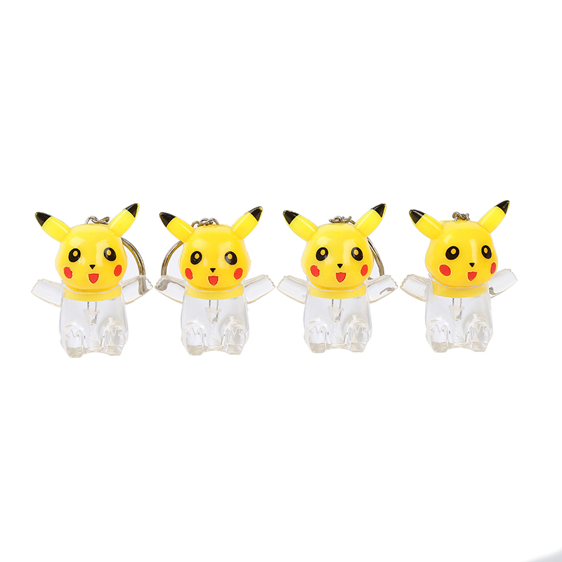 夜市地摊爆款电子挂件闪光皮卡丘 儿童发光玩具