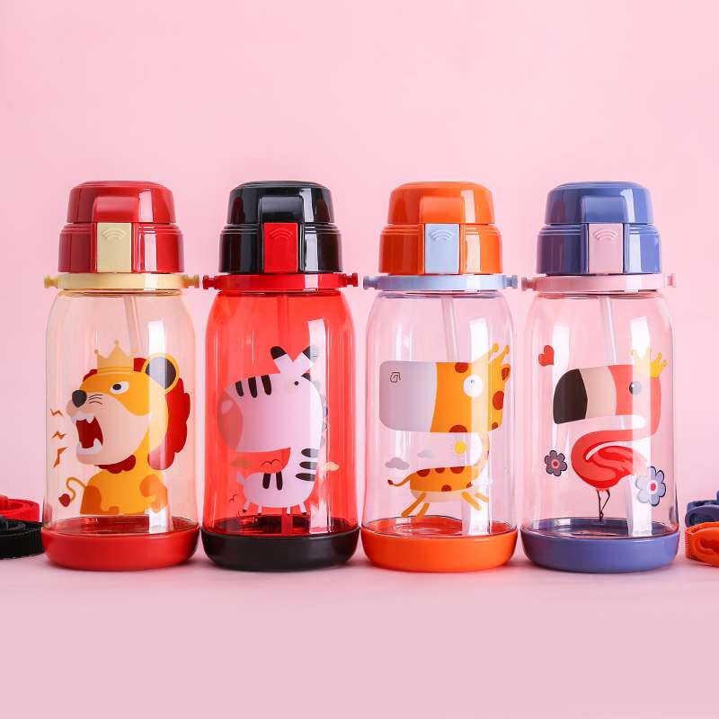 Children's sippy cup plastic cartoon plastic kettle
