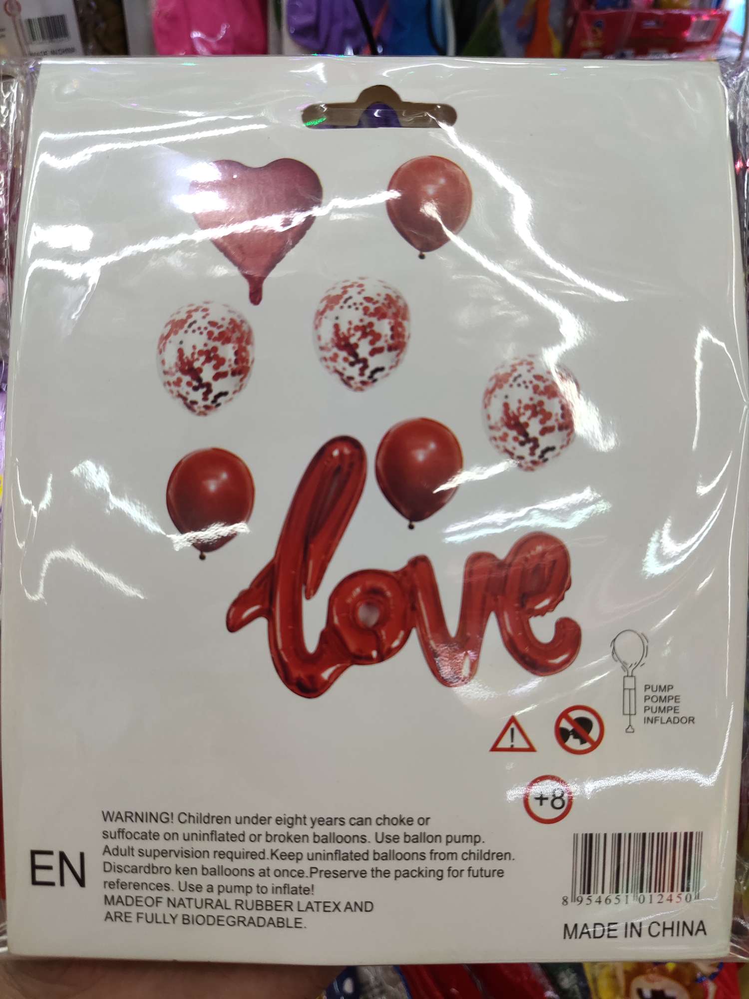 I Loveyou Balloon set