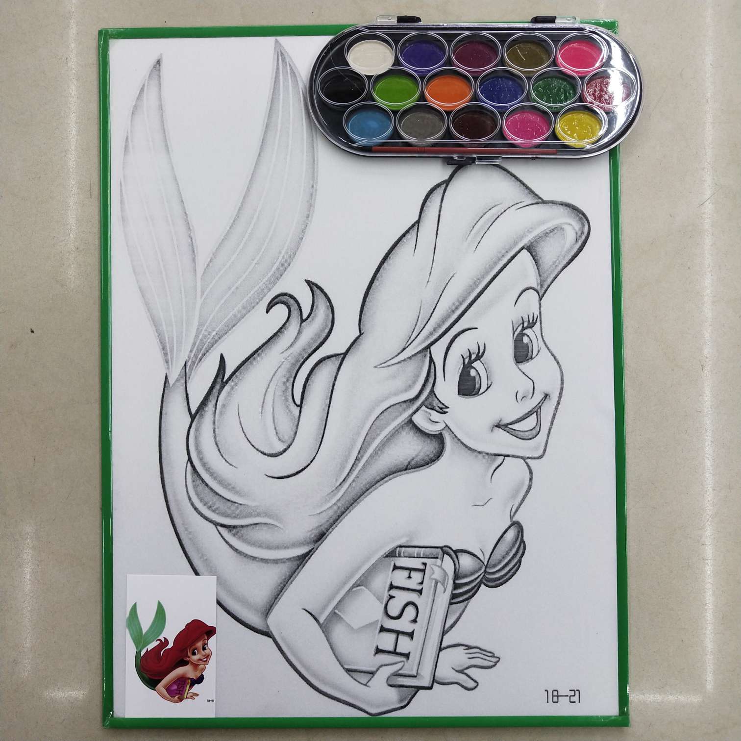 Children's large graffiti painting series Item Picture
