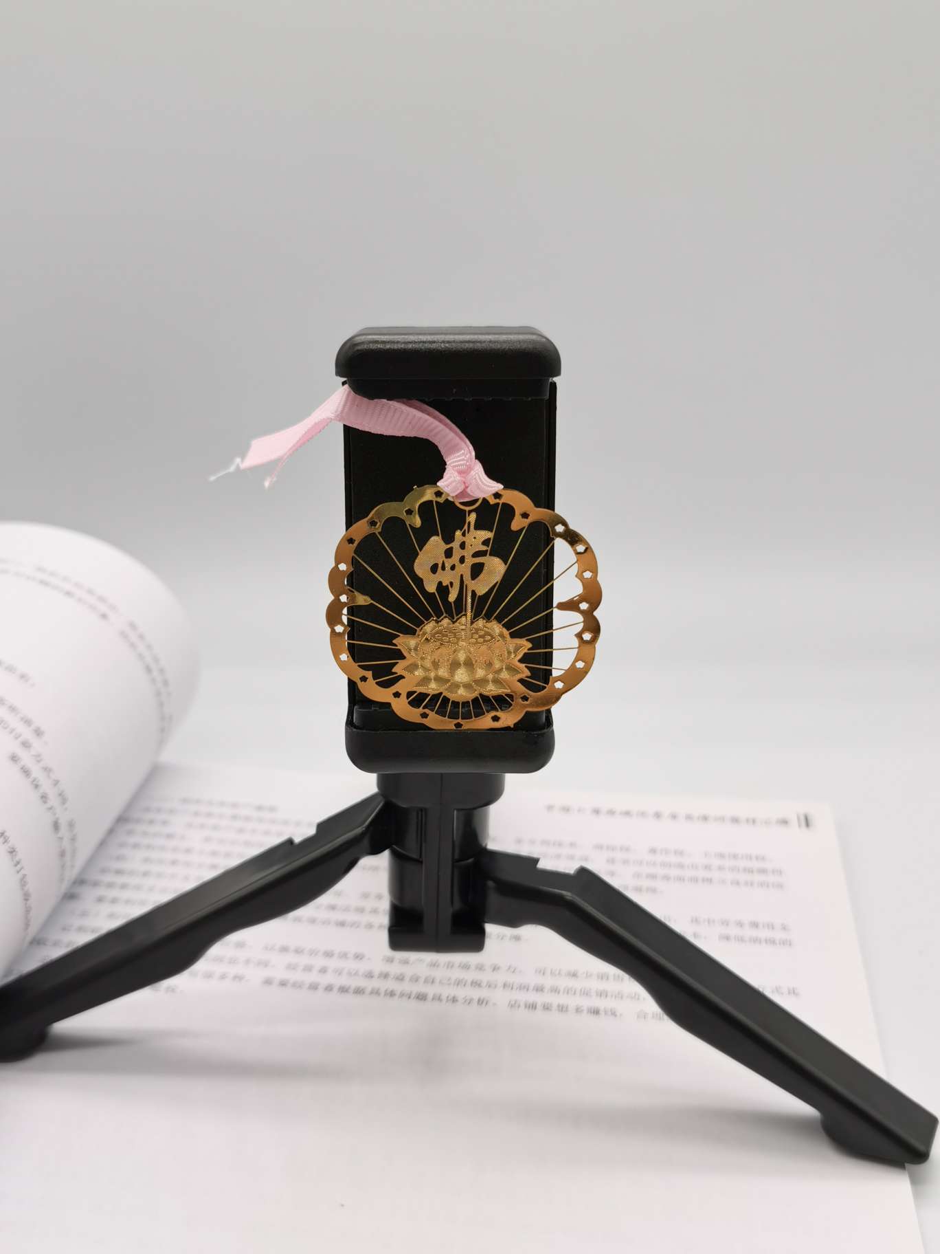 Metal bookmarks, Bodhidharma bookmarks, lotus Buddha bookmarks details Picture