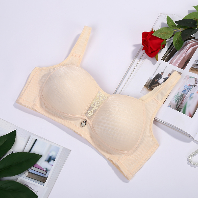 Simple Art Female Youth Without Underwire Underwear Bra Without Underwire Women Simple Underwear Push-Up Underwear Specification drawing