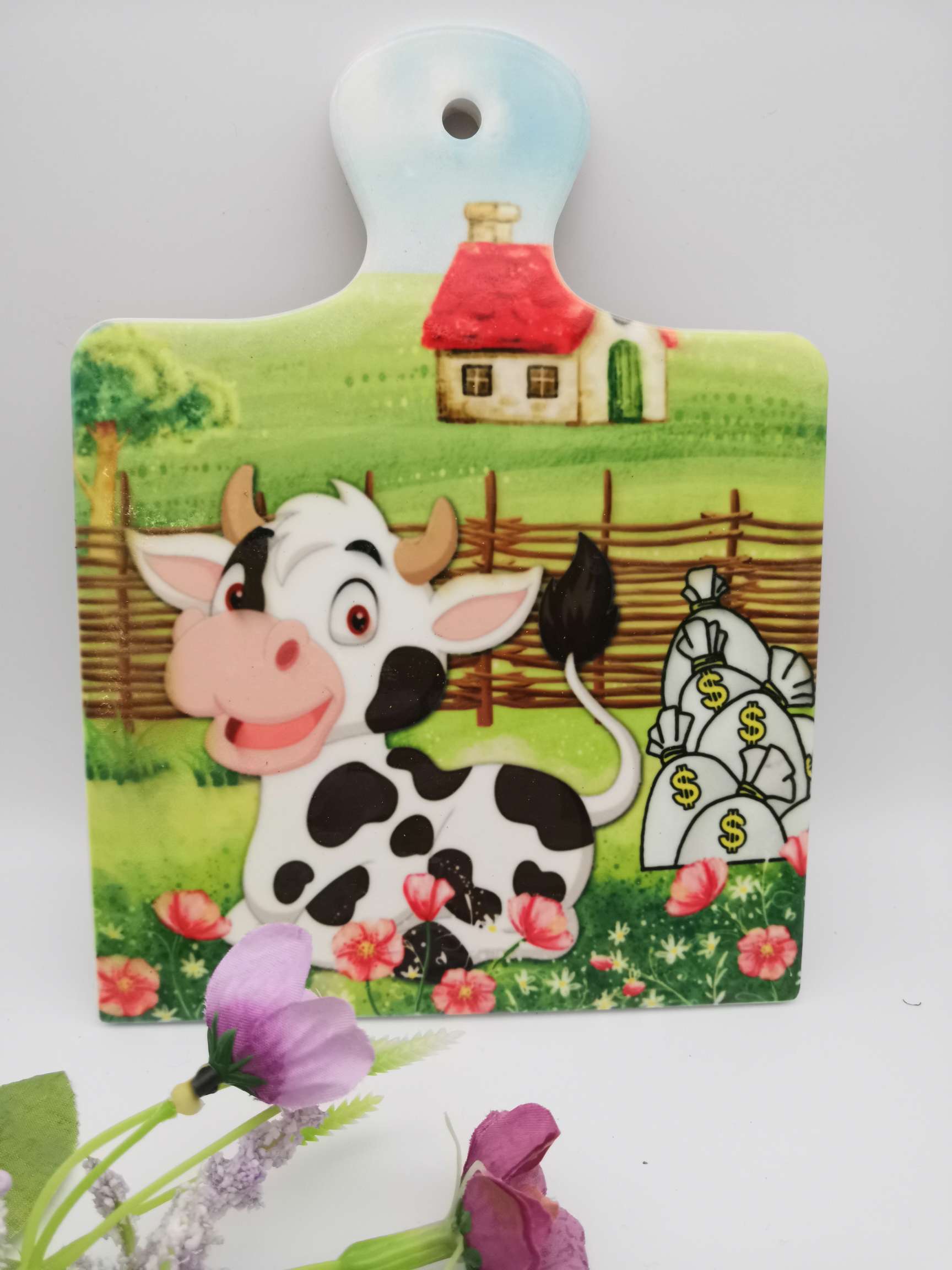 手柄菜板陶瓷隔热垫  餐垫 锅垫 杯垫细节图