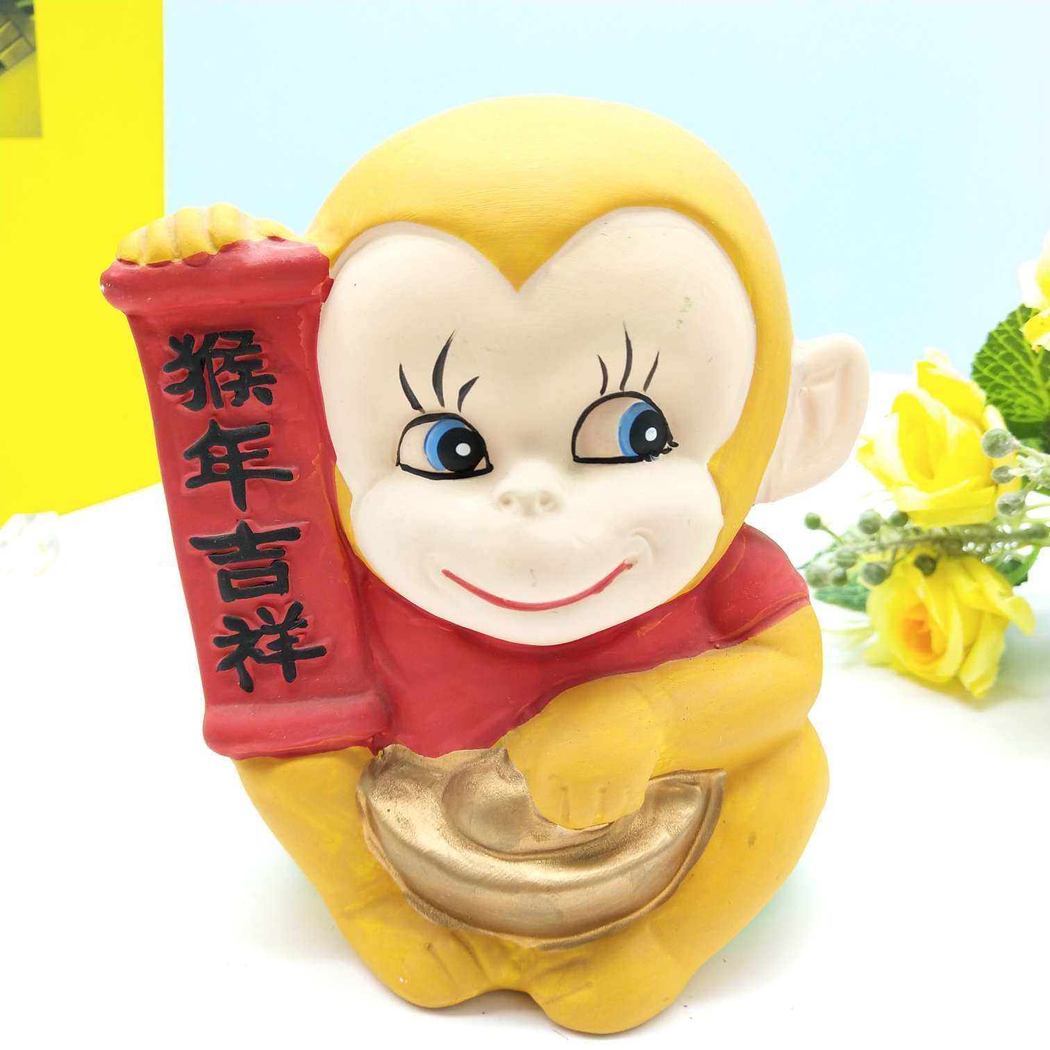 Large-sized cartoon ceramic white body painting series undefined