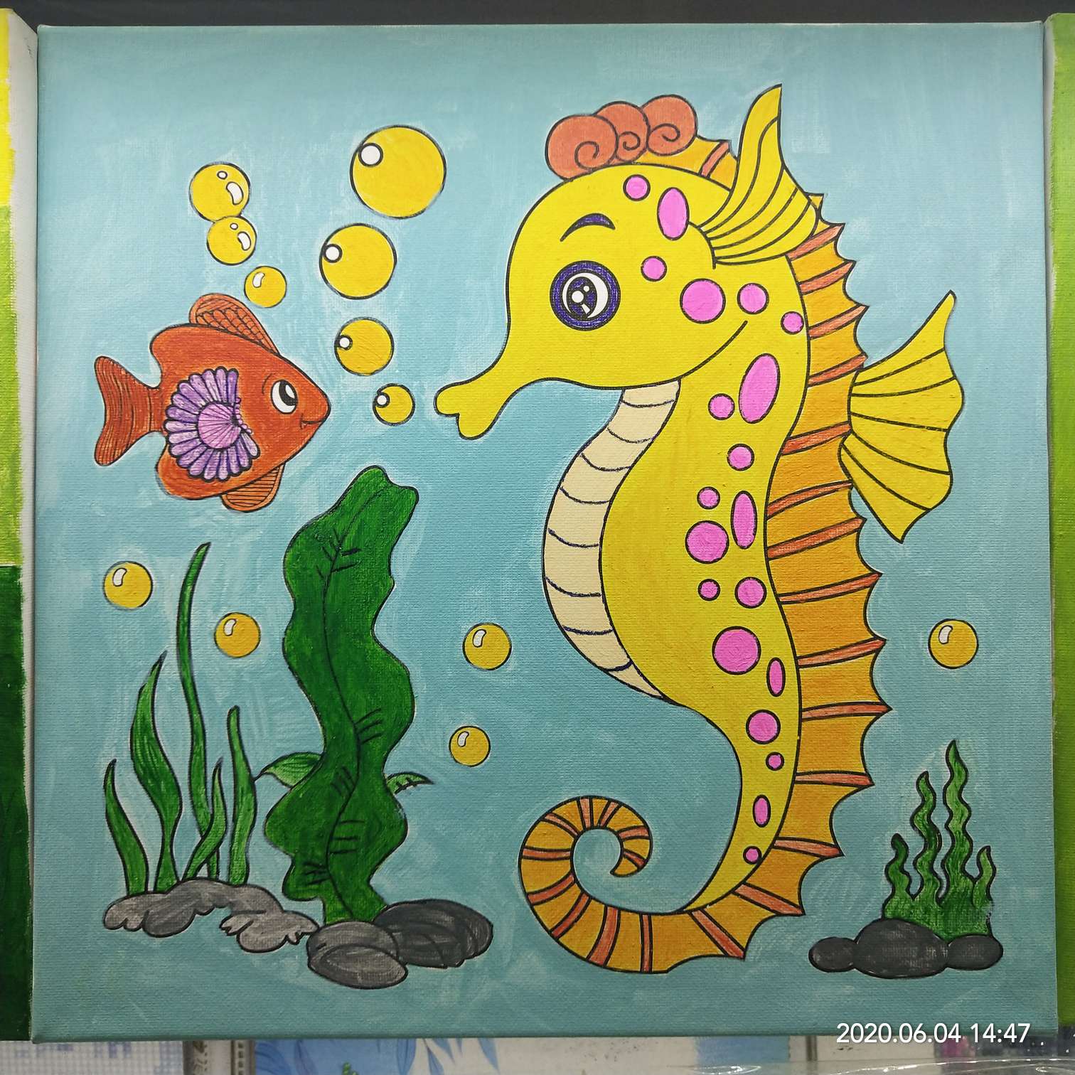 30×30趣味涂鸦画儿童益智玩具厂家直销批发