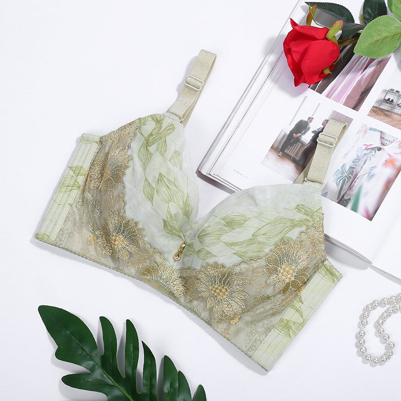 New Large Size Bra Thin Collection Side Women's Bra Manufacturers Wholesale Item Picture