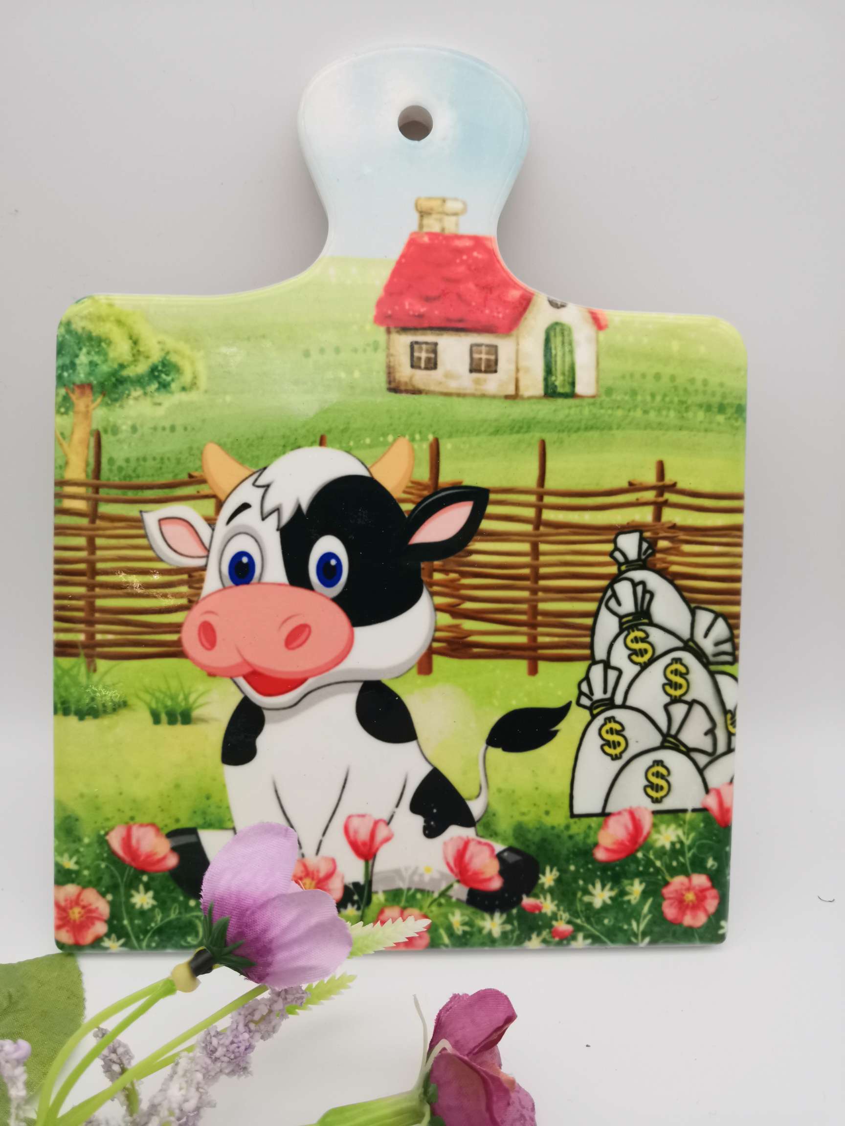 手柄菜板陶瓷隔热垫  餐垫 锅垫 杯垫详情图7