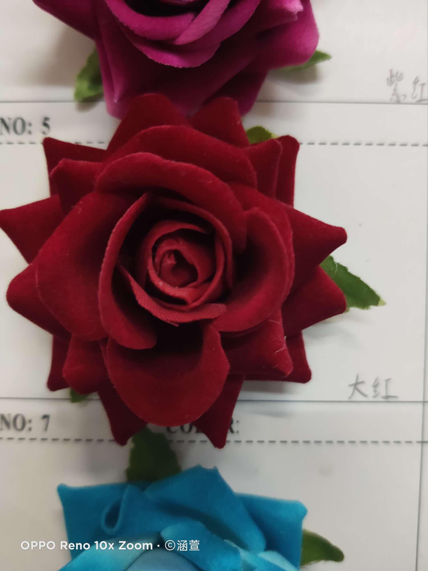 Dummy flowers dummy flowers dummy flowers decoration small flannelette rose bright red