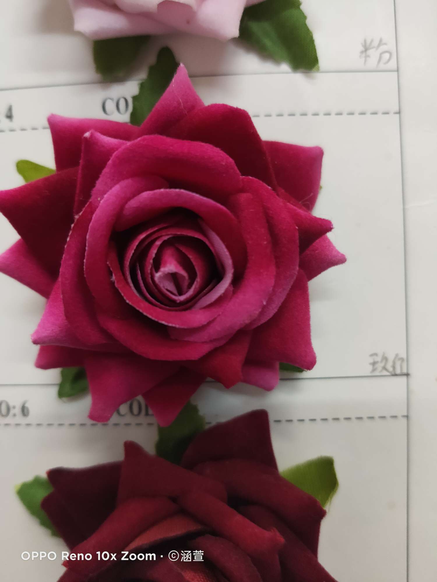 Dummy flowers dummy flowers decorative flannelette rose red