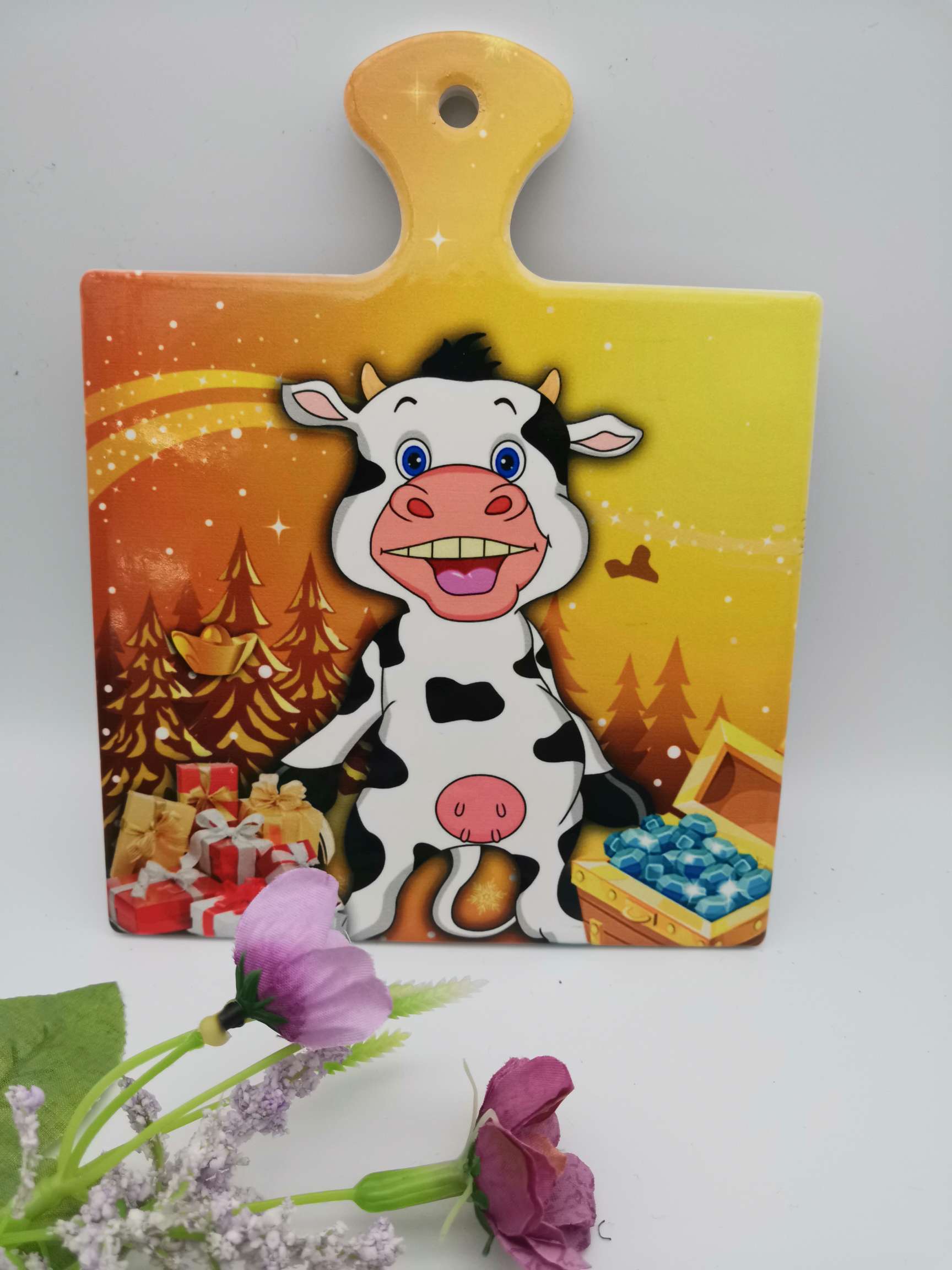 手柄菜板陶瓷隔热垫  餐垫 锅垫 杯垫详情图6