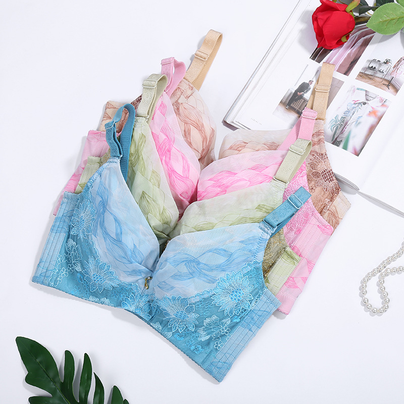 New Large Size Bra Thin Collection Side Women's Bra Manufacturers Wholesale