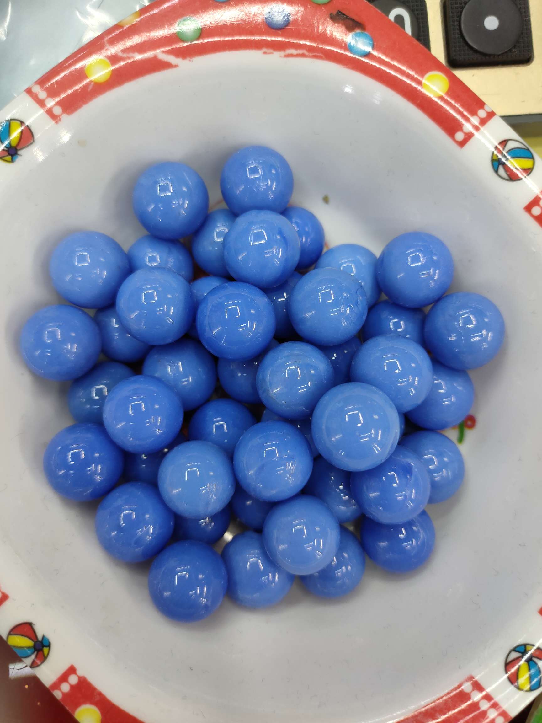16Mm Cream Ball Color Mixing Specification drawing