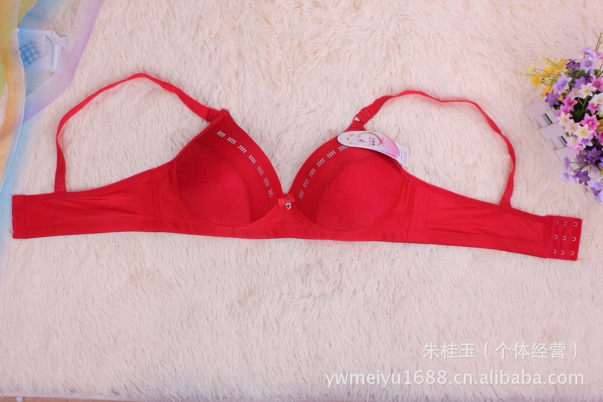 Yiwu Factory Specializes In The Production Of Europe And The United States Sexy Push-Up Bra/Underwear Thin Cotton Women's Bra Underwear