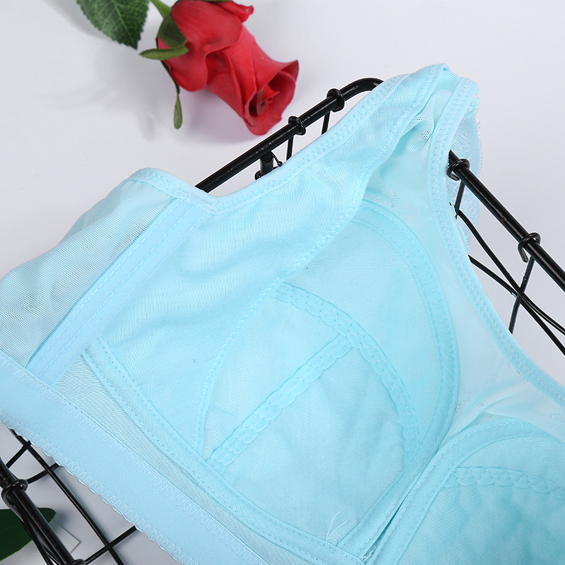 Large Size Bra No Underwire Underwear Bra Big Chest Small Push-Up Bra Adjustment Bra New Wholesale undefined
