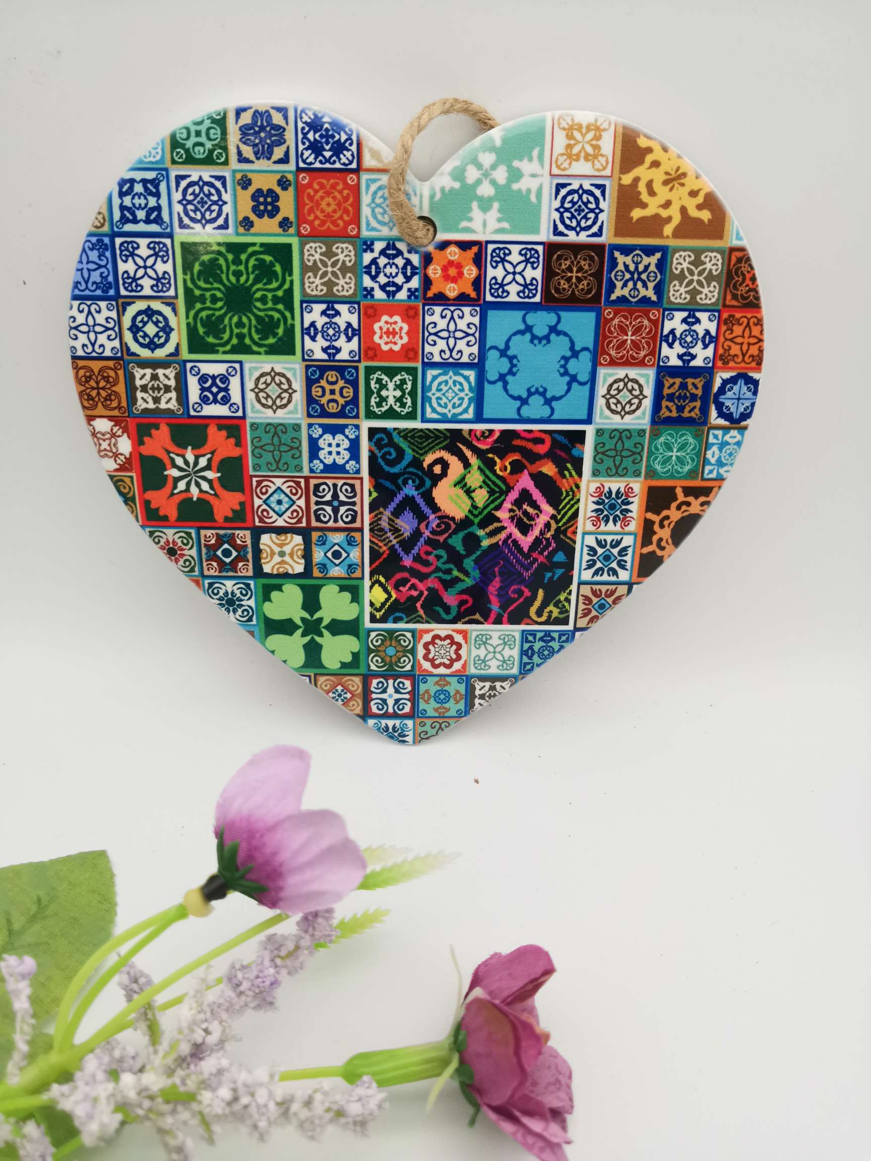 桃心陶瓷隔热垫杯垫餐垫，来图来样可以定做厂家直销详情图6