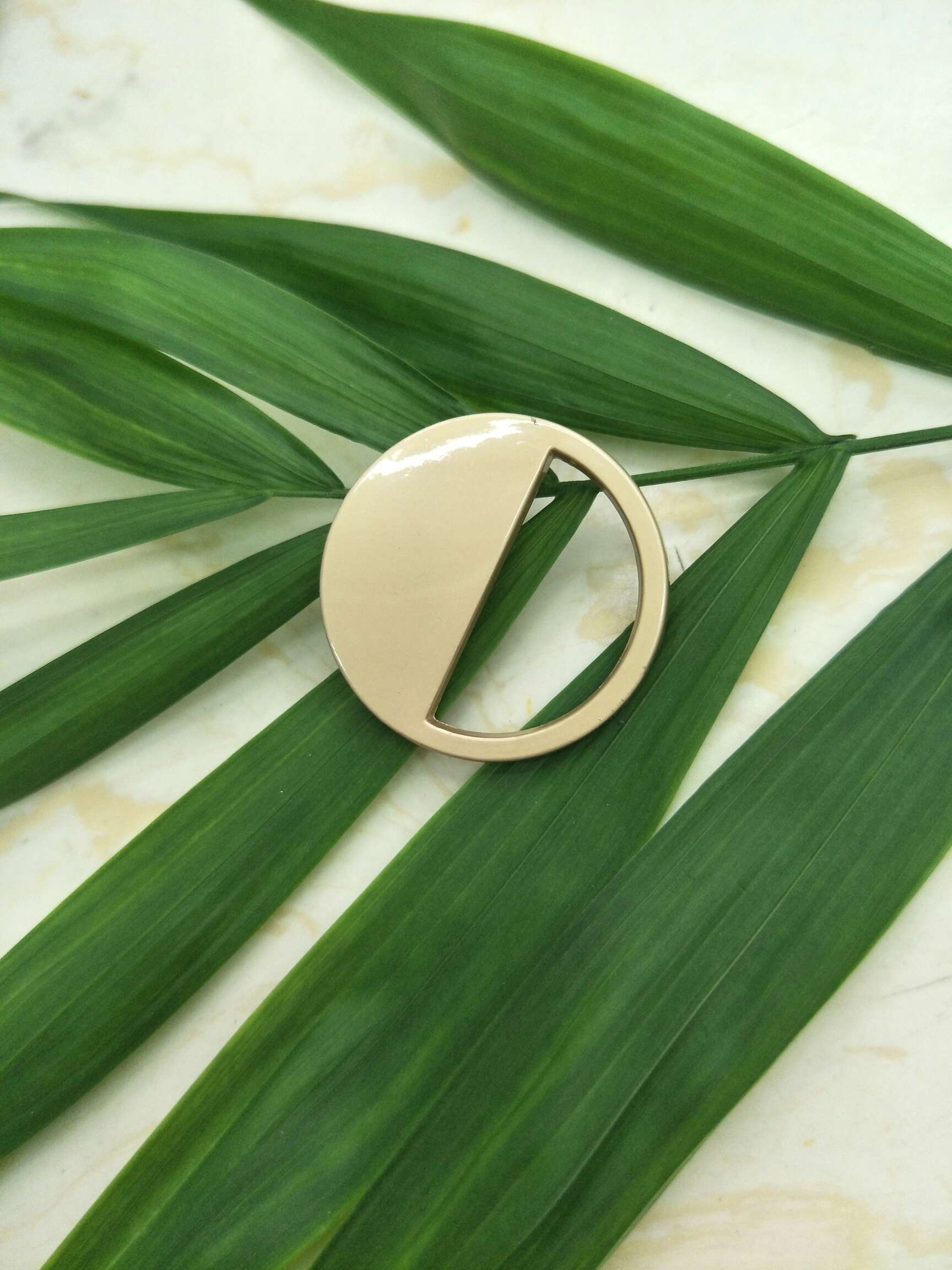 胸针白底实物图