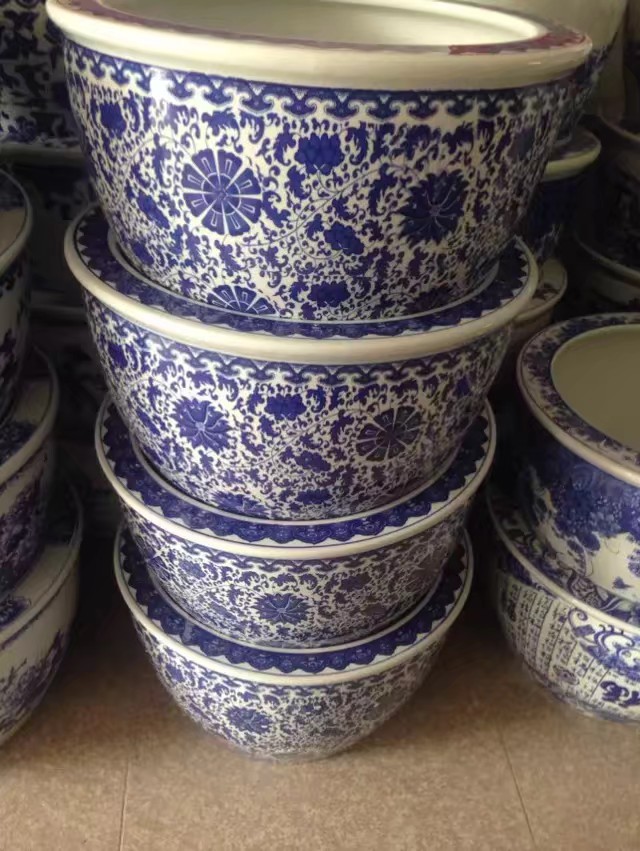 Jingdezhen ceramic aquarium pot undefined