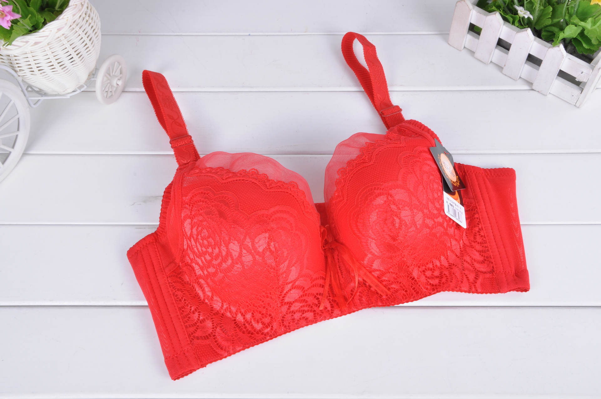 New Factory Direct Sales Of Women's Underwear Push-Up Bra Adjustment Bra Sexy Large Cup Bra undefined