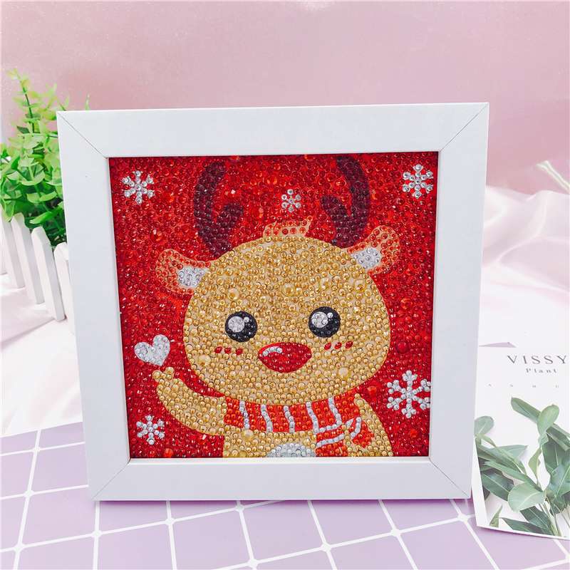 Direct sales and wholesale of 15×15 size children's dot drill paintings from the manufacturer Item Picture