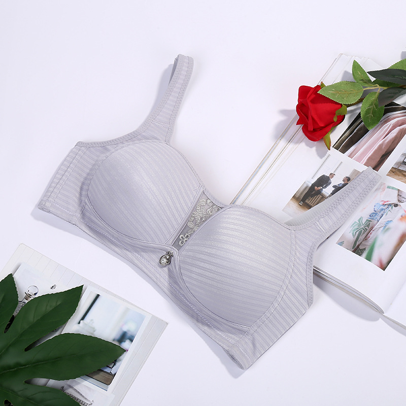 Simple Art Female Youth Without Underwire Underwear Bra Without Underwire Women Simple Underwear Push-Up Underwear Item Picture