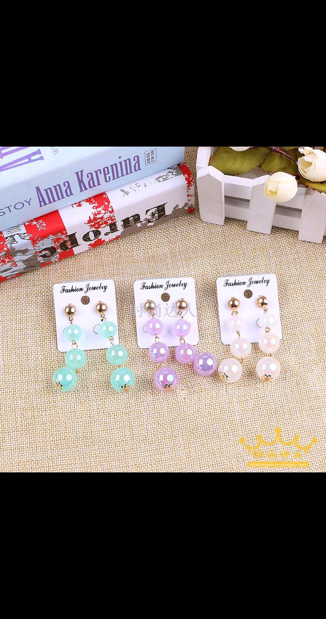 Qiuqiu earrings, long earrings with a unique and elegant style for women, anti-allergy, simple and versatile, trendy stud earrings undefined