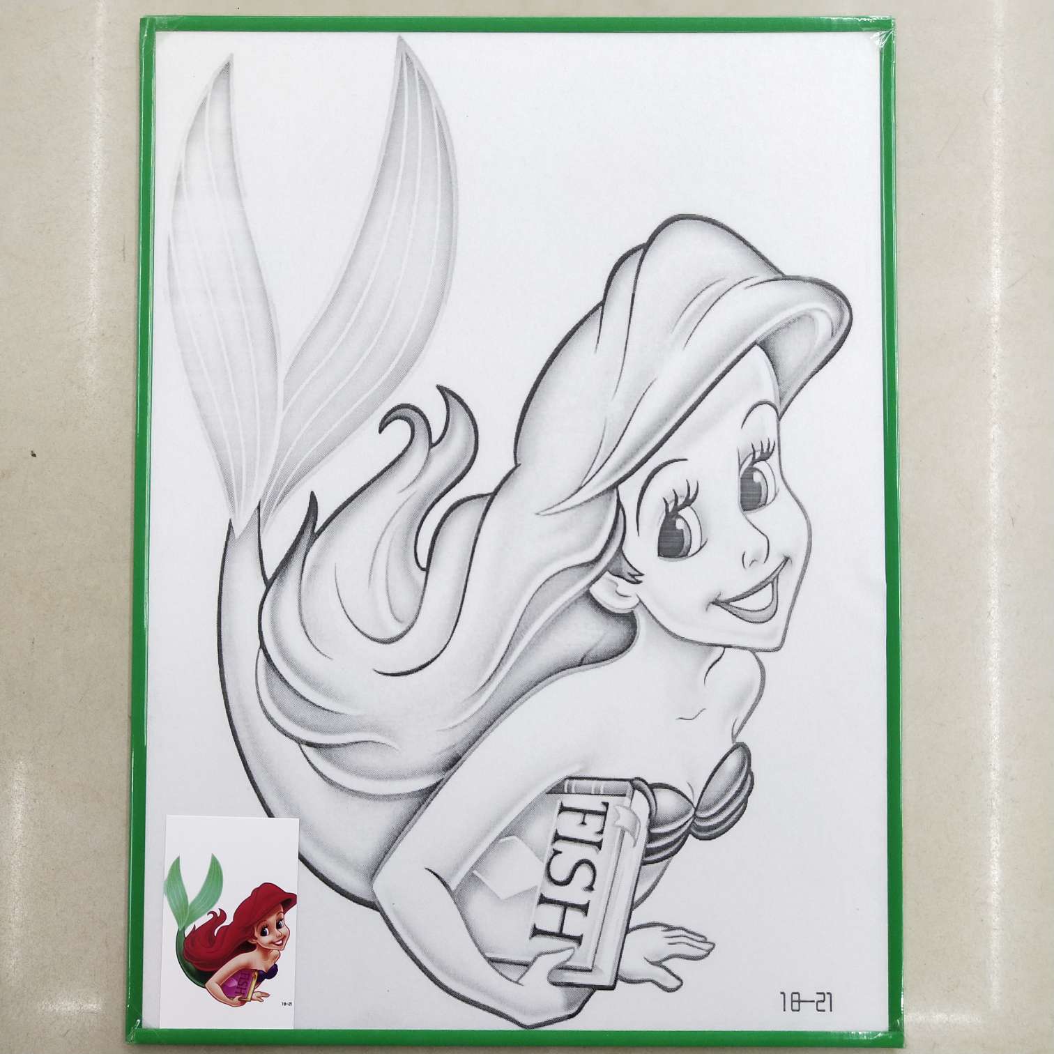 Children's large graffiti painting series Specification image