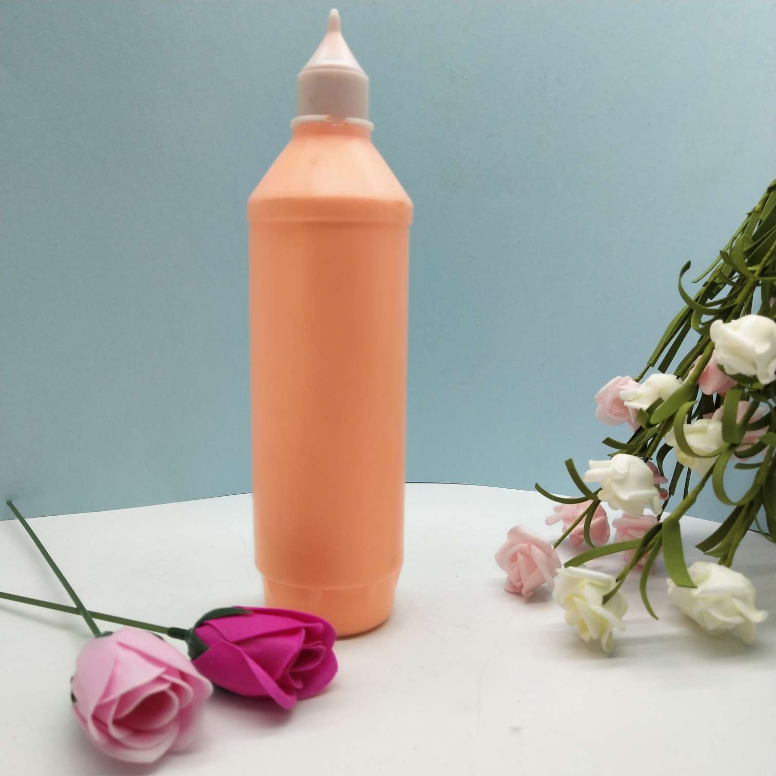 Large bottle ceramic white body color painting paint acrylic multi-color paint undefined