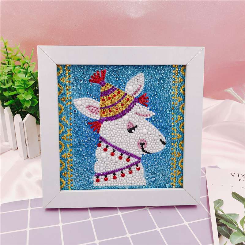 15×15大小钻画儿童手工制作钻石画厂家直销细节图