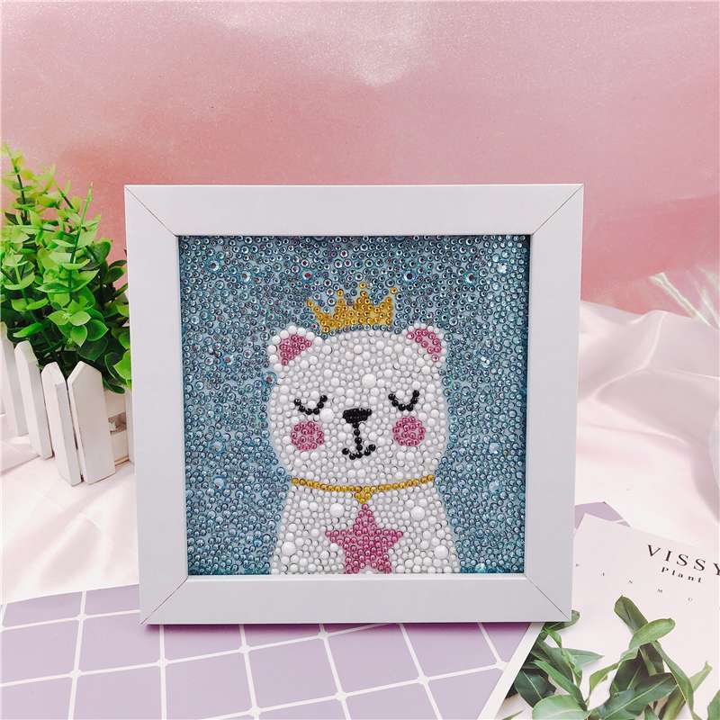 Direct sales and wholesale of 15×15 size children's dot drill paintings from the manufacturer undefined