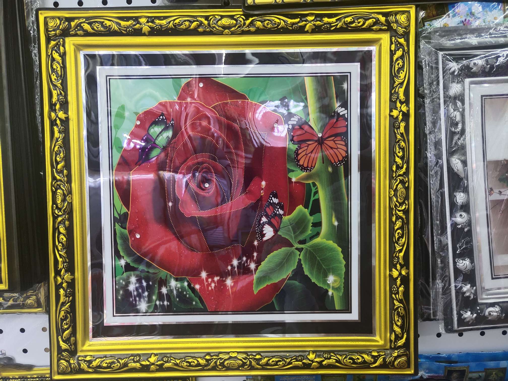 吸塑水晶画28*28