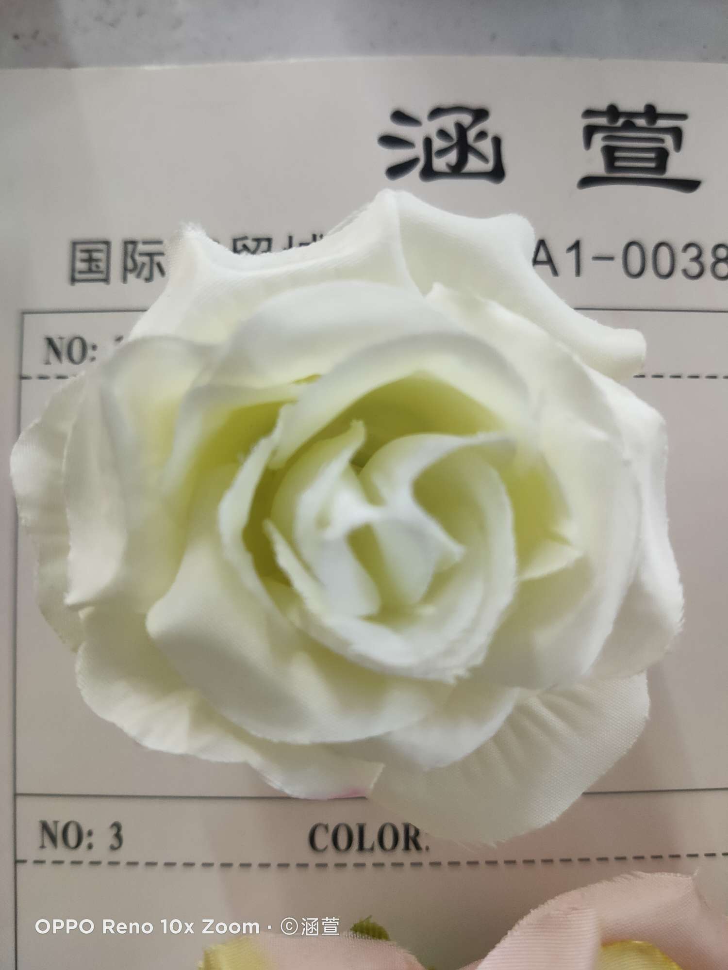 Imitation flowers imitation flowers fake flowers decorate new rose white