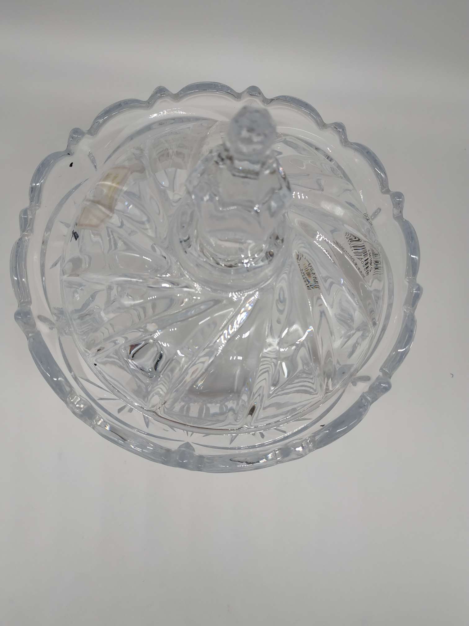 Yiwu Good Goods Huida Glass 17.5*24Cm Sun Flower Sugar Jar Sealed Jar, Arts And Crafts Gifts details Picture