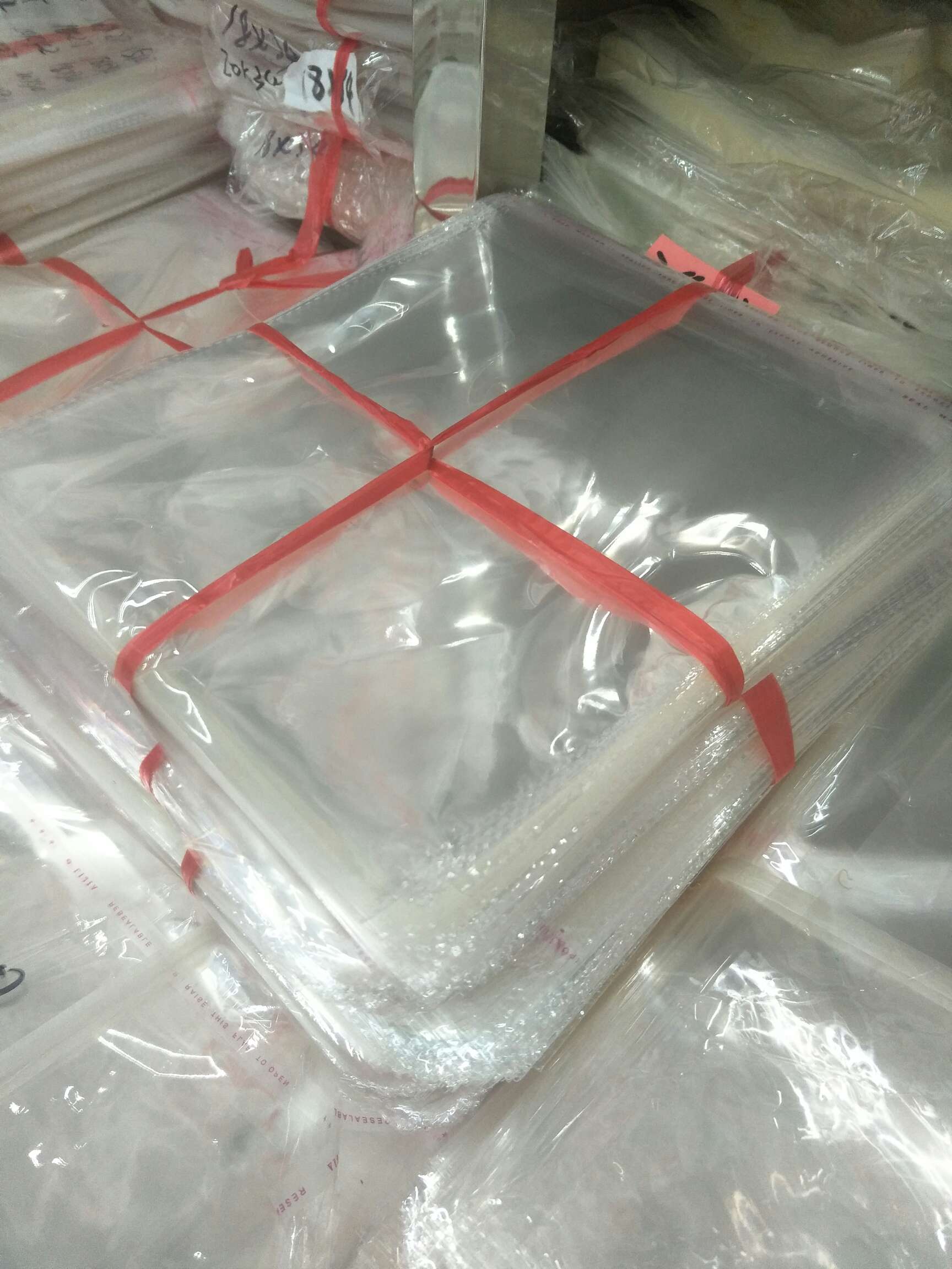 厂家直销 塑料包装袋 20×24 2.5丝 透明opp袋 自粘袋 量大从优 现货一包起 可电话联系细节图