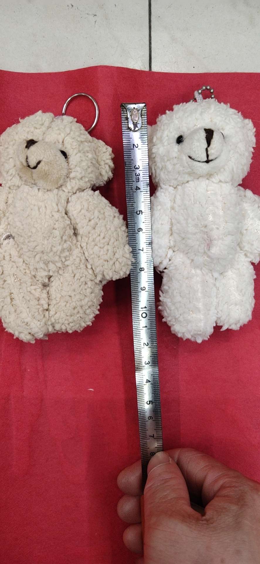 11 cm curly bear thumbnail