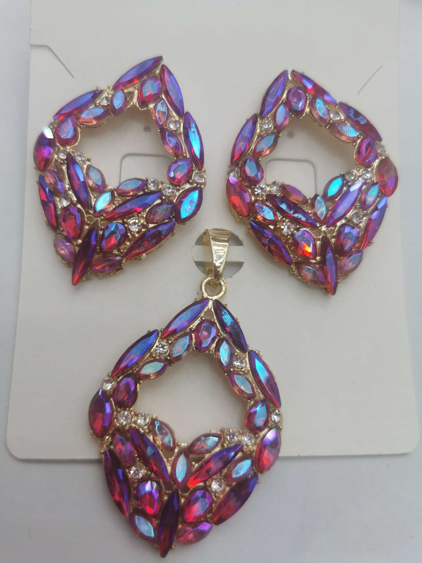 Big earrings + pendant thumbnail