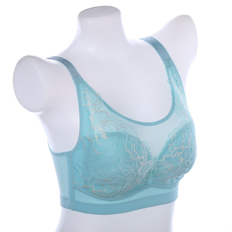 Large Size Bra No Underwire Underwear Bra Big Chest Small Push-Up Bra Adjustment Bra New Wholesale undefined