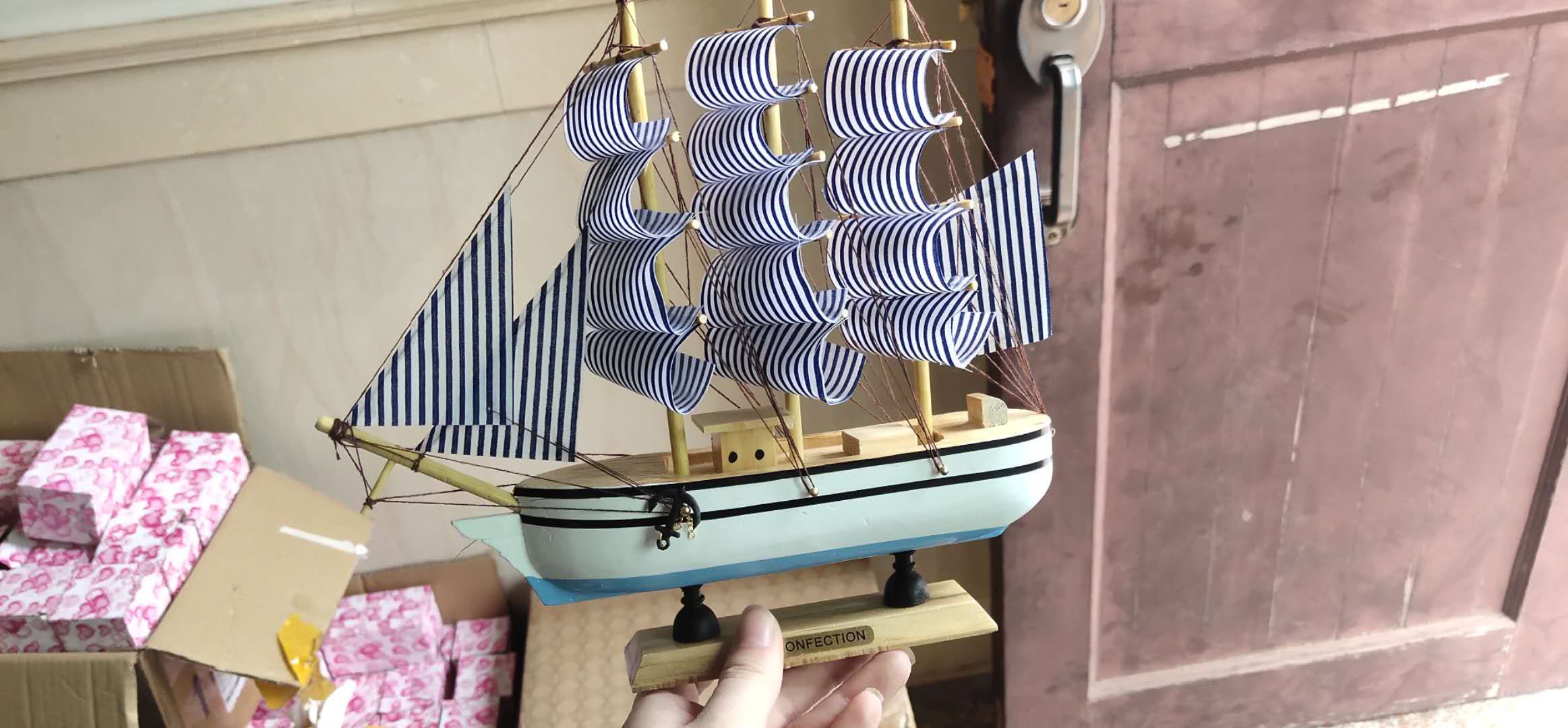 Plain sailing set sail all hand-made color gift box packaging, fine workmanship and novel style, deeply domestic and foreign customers like new thumbnail