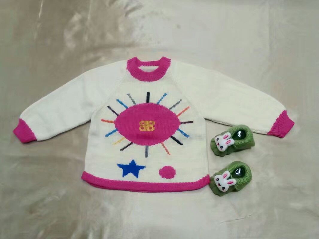 "National Trend Chinese Style hand-knitted sweater 3 details Picture