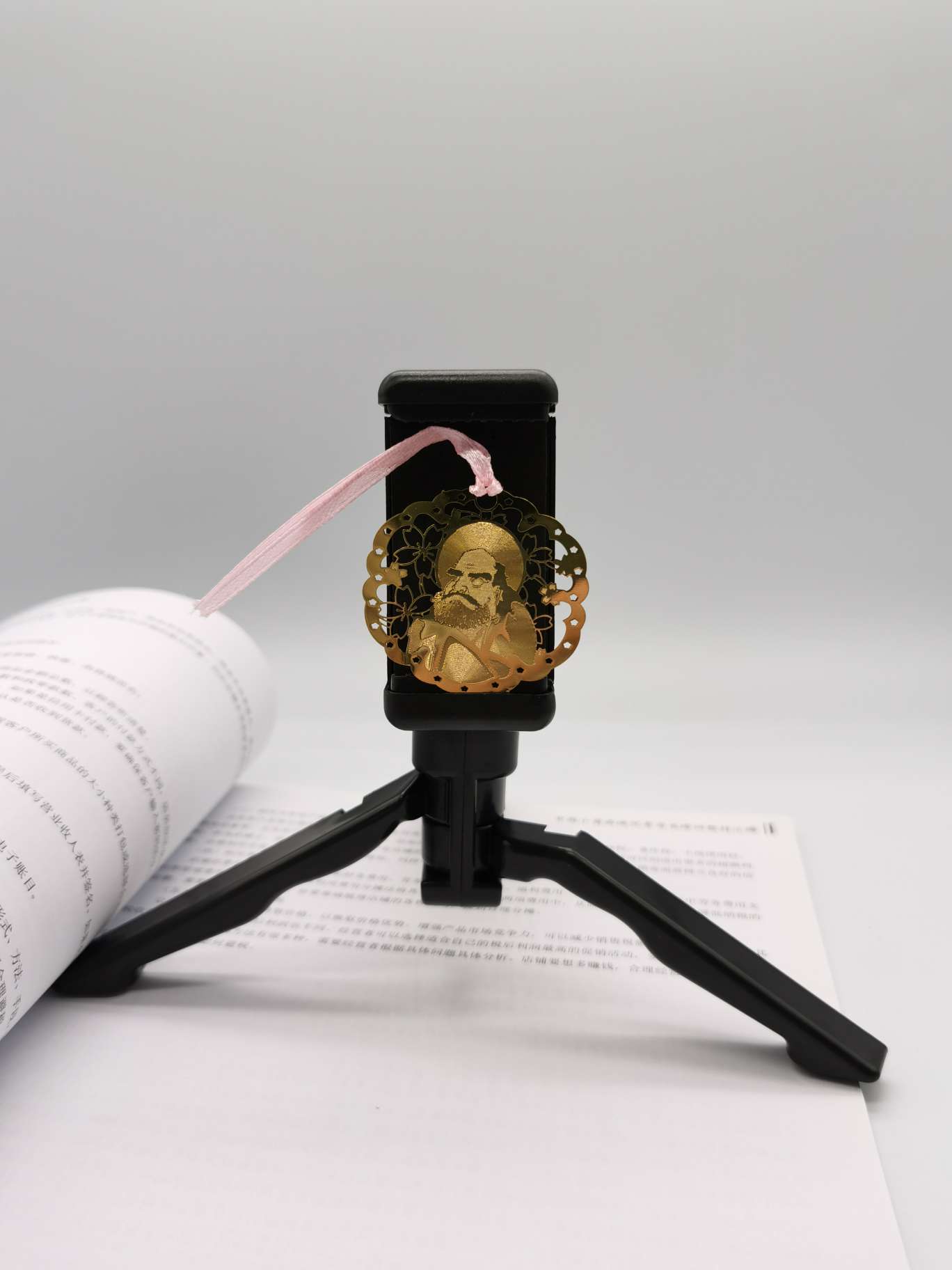 Metal bookmarks, Bodhidharma bookmarks, lotus Buddha bookmarks Specification image