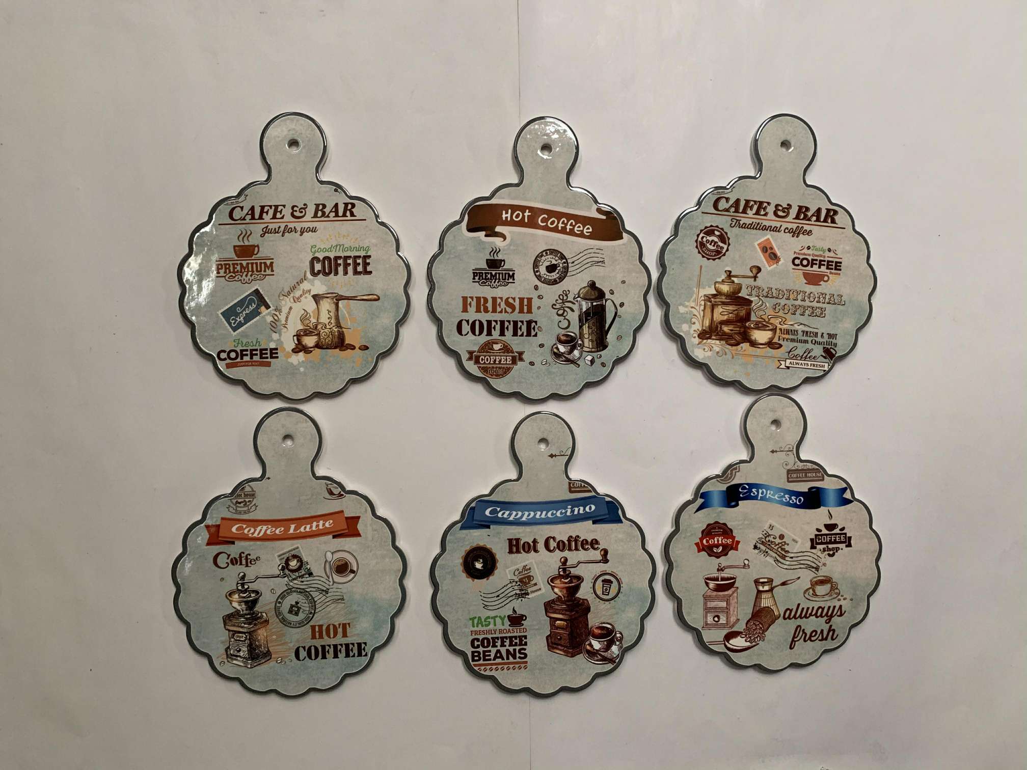 18*23陶瓷水瓢垫  咖啡 大理石纹 陶瓷餐垫 杯垫 工艺品 生产厂家