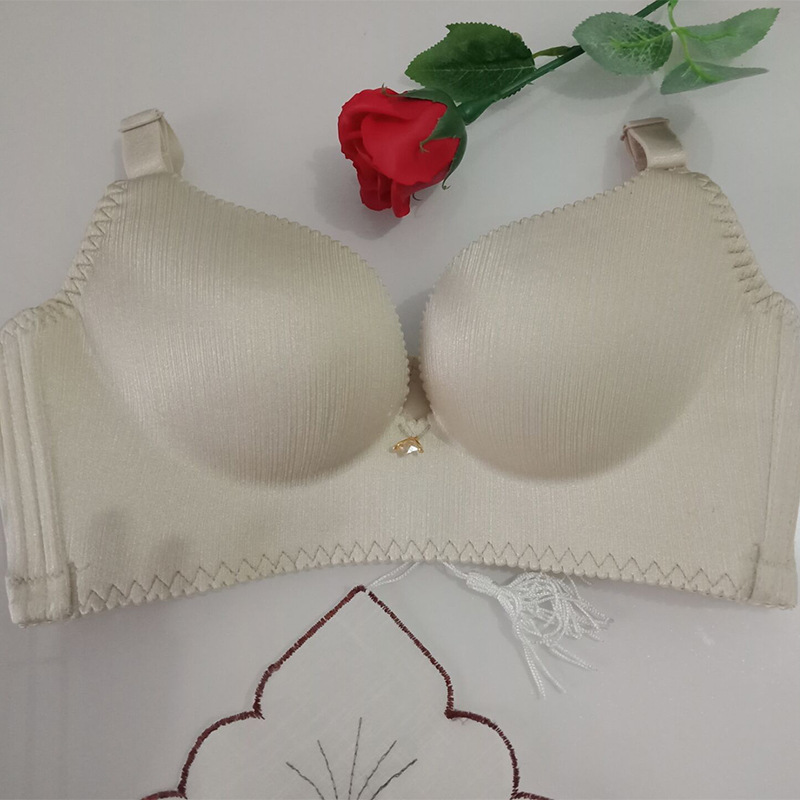 Factory Direct Sales Of New Underwear Bra Traceless Adjustment Women's Solid Color Bra Yiwu Wholesale undefined