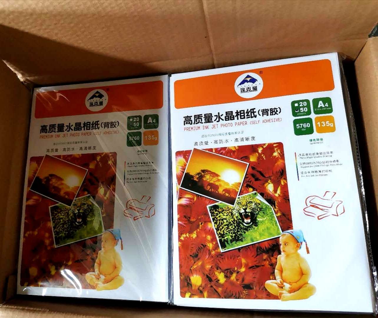 相纸实物图
