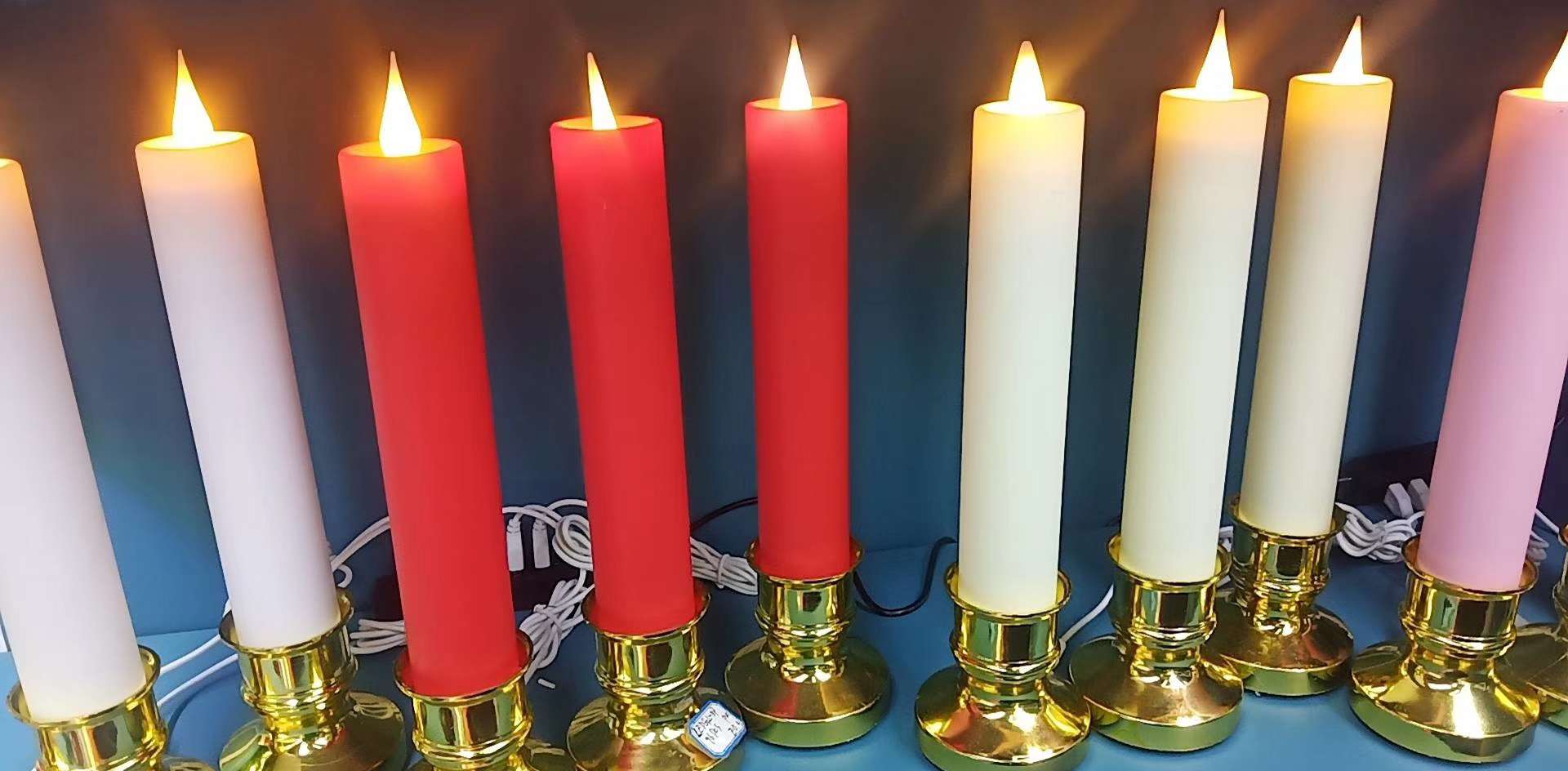 LED new heavy pole candle thumbnail