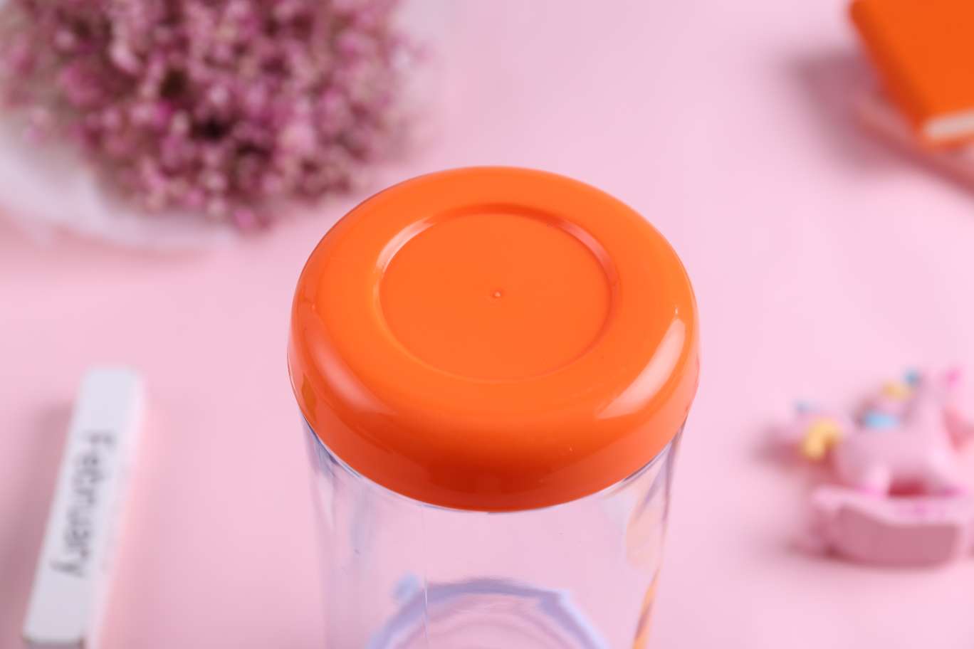 儿童吸管杯塑料卡通塑料水壶产品图