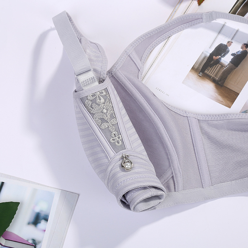 Simple Art Female Youth Without Underwire Underwear Bra Without Underwire Women Simple Underwear Push-Up Underwear Application Scenario