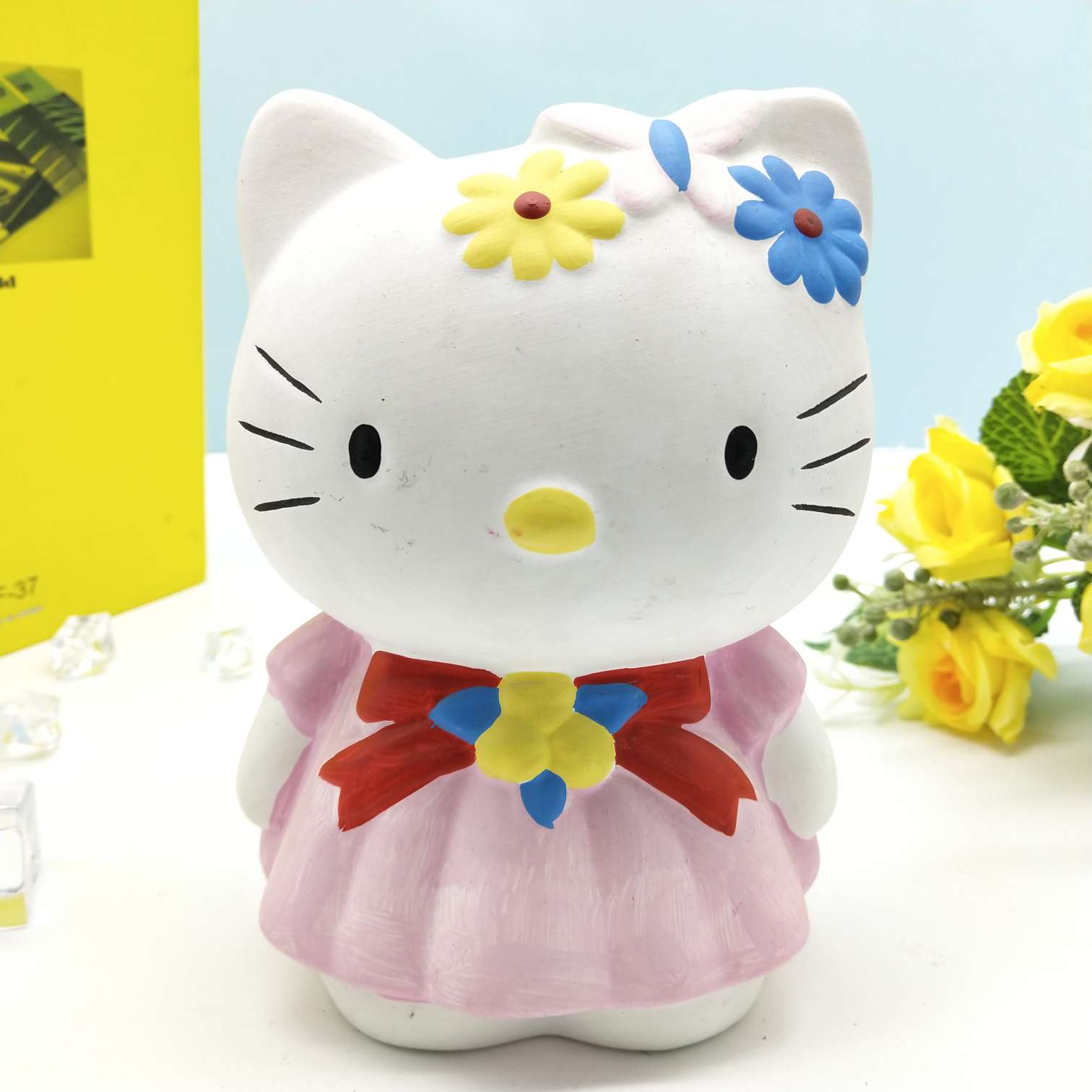 Large-sized cartoon ceramic white body painting series undefined