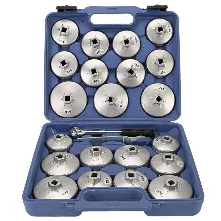 23 sets of aluminum cap wrench for auto repair full figure
